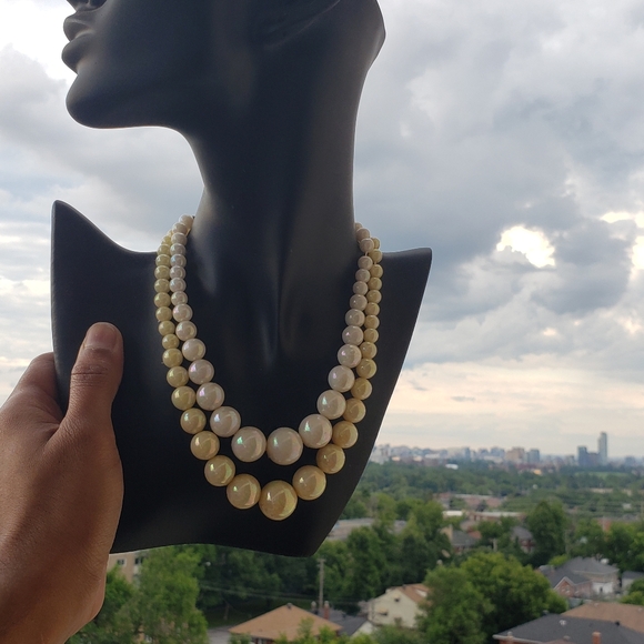 Vintage necklaces lot of 5 necklaces - Picture 12 of 15